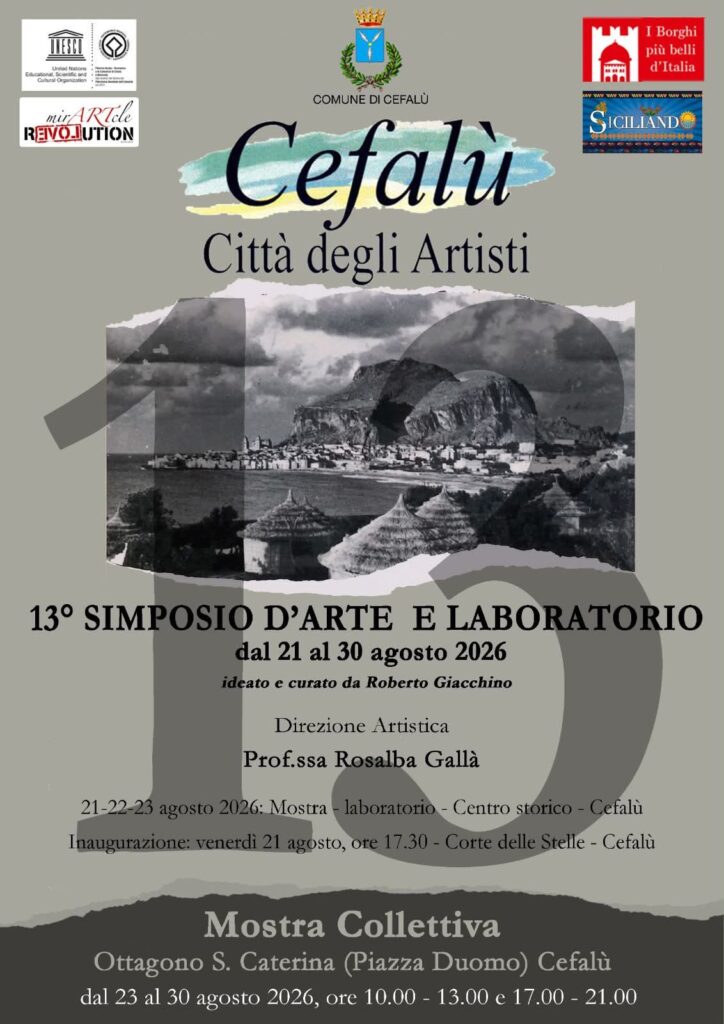 13° Simposio Internazionale d’Arte e Laboratorio Cefalù Città degli Artisti
